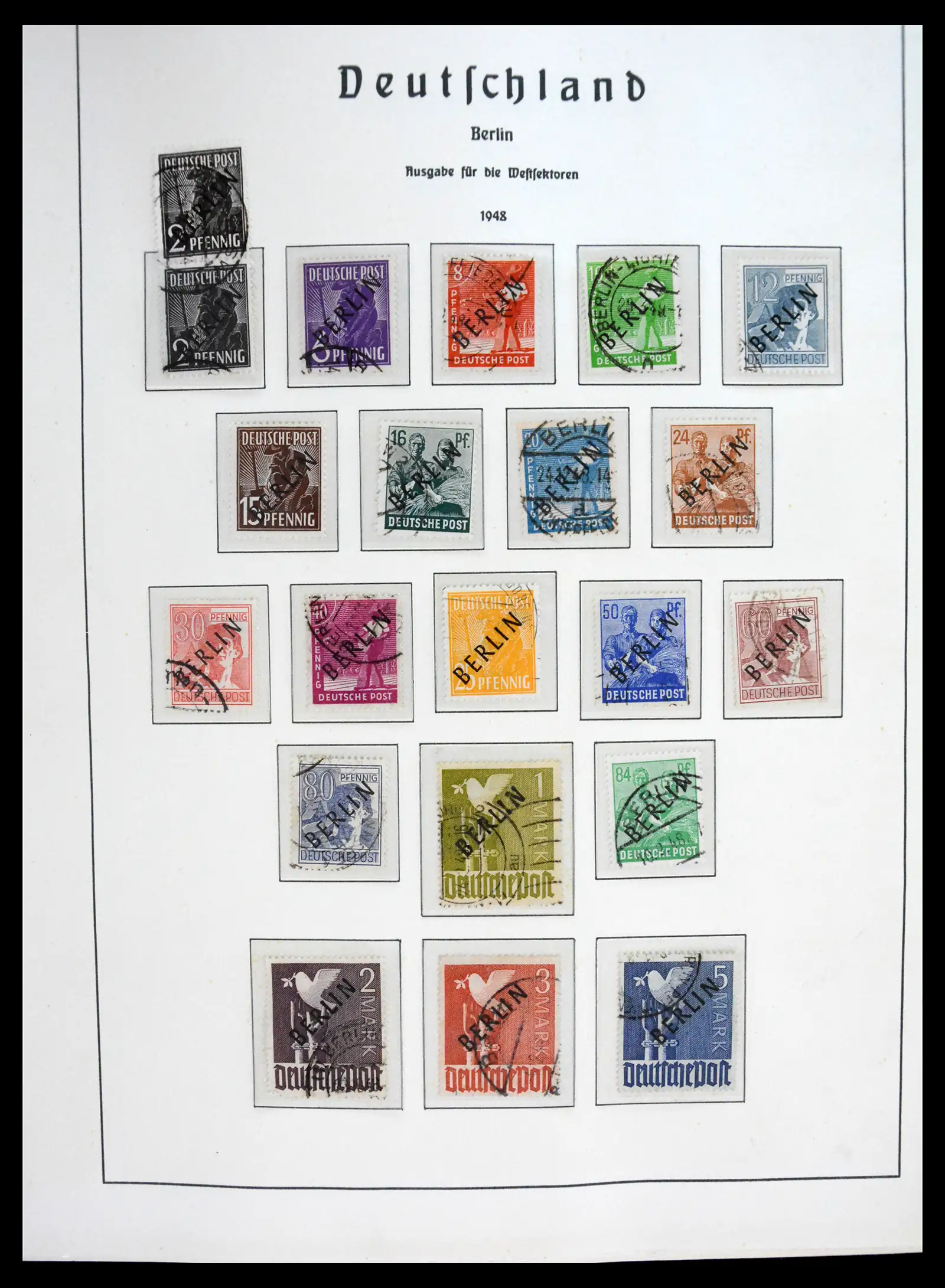 41171 0001 41171 Berlin nearly complete 1948-1982. - Image 1