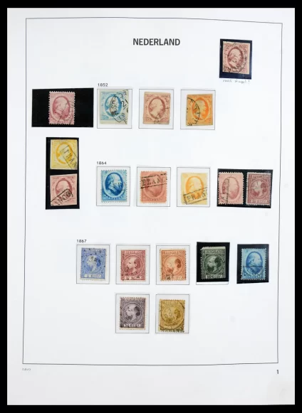 41191 Netherlands 1852-1984. - Image 1