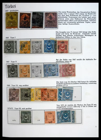 41206 Turkey 1863-1959. - Image 1