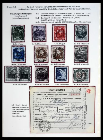 41214 Liechtenstein specialised 1921-1930. - Image 1