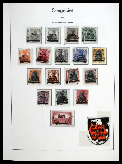 41150 Saar 1920-1959. - Image 1