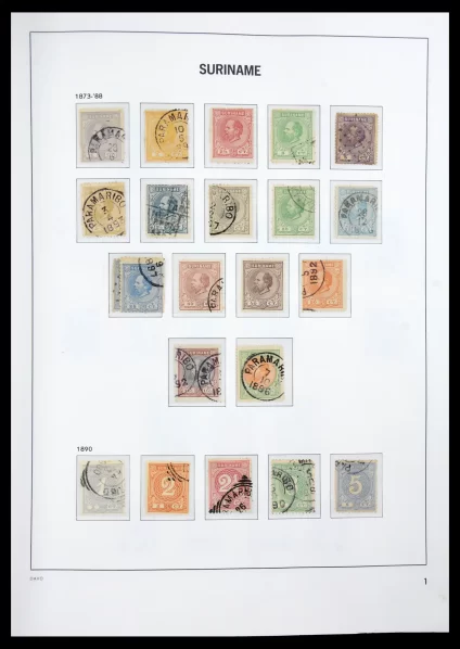 41199 Surinam 1873-1973. - Image 1