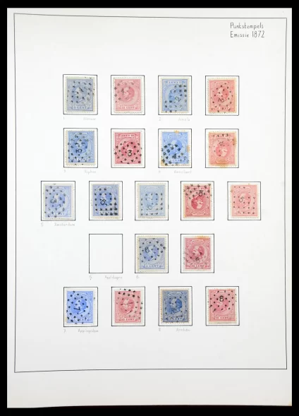 41201 Netherlands cancels on issue 1872. - Image 1