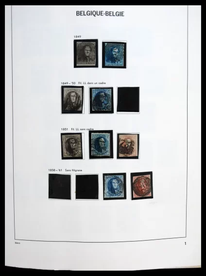 41203 Belgium 1849-1980. - Image 1