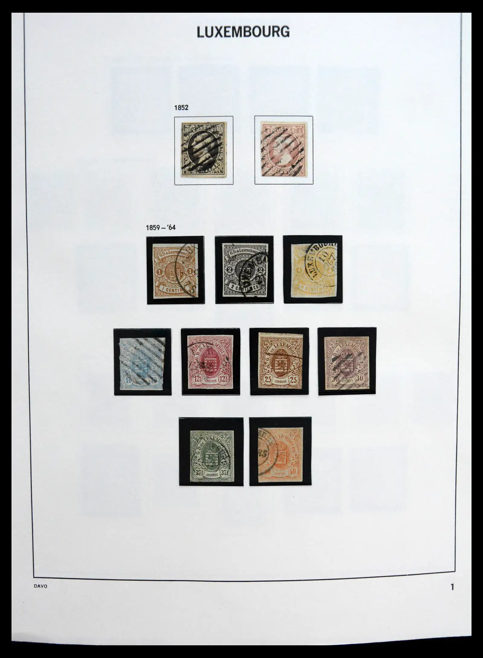 41274 0001 41274 Luxembourg complete 1852-2019! - Image 1