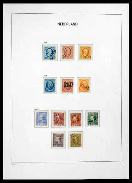 41282 Netherlands complete 1852-1969. - Image 1