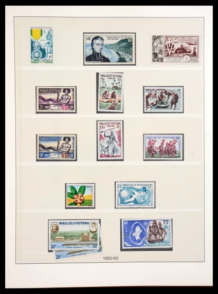 41296 Wallis et Futuna complete 1955-2005. - Image 1