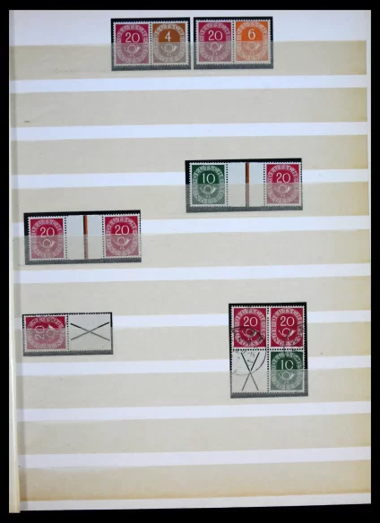41317 Bund combinations and booklets 1950-1973. - Image 1