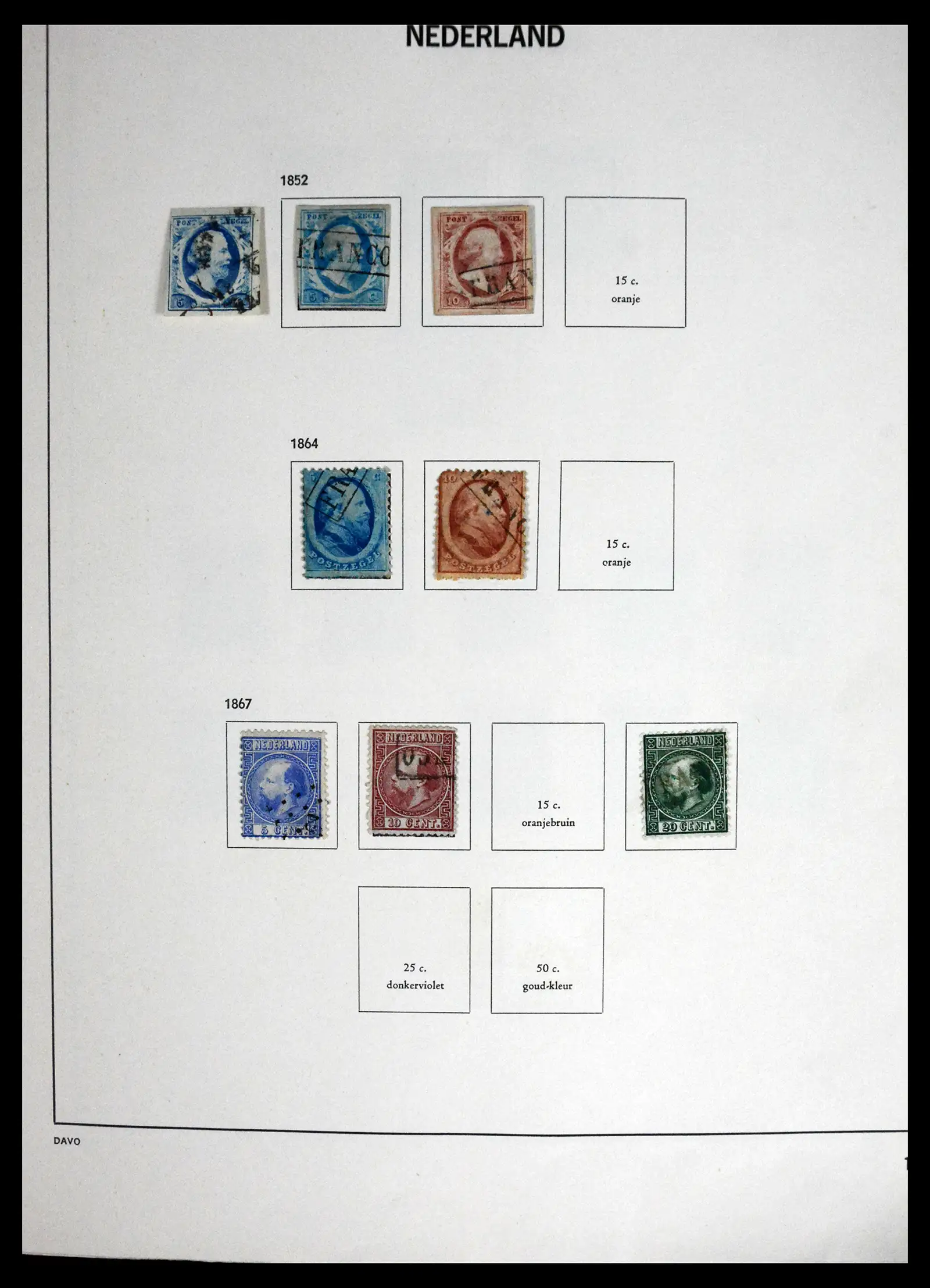 41469 0001 41469 Netherlands 1852-1979. - Image 1