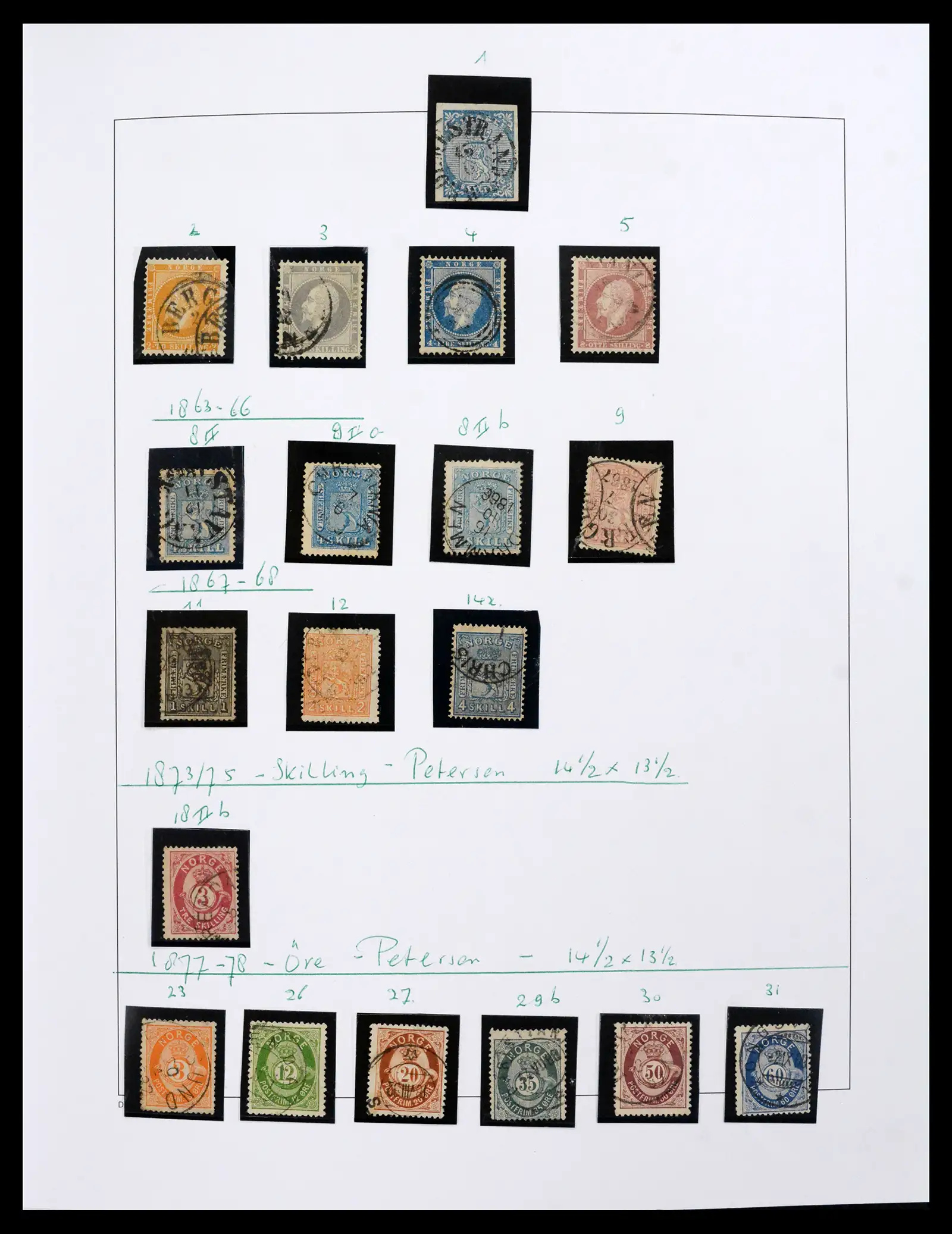 41578 0009 41578 Norway 1855-2011. - Image 1