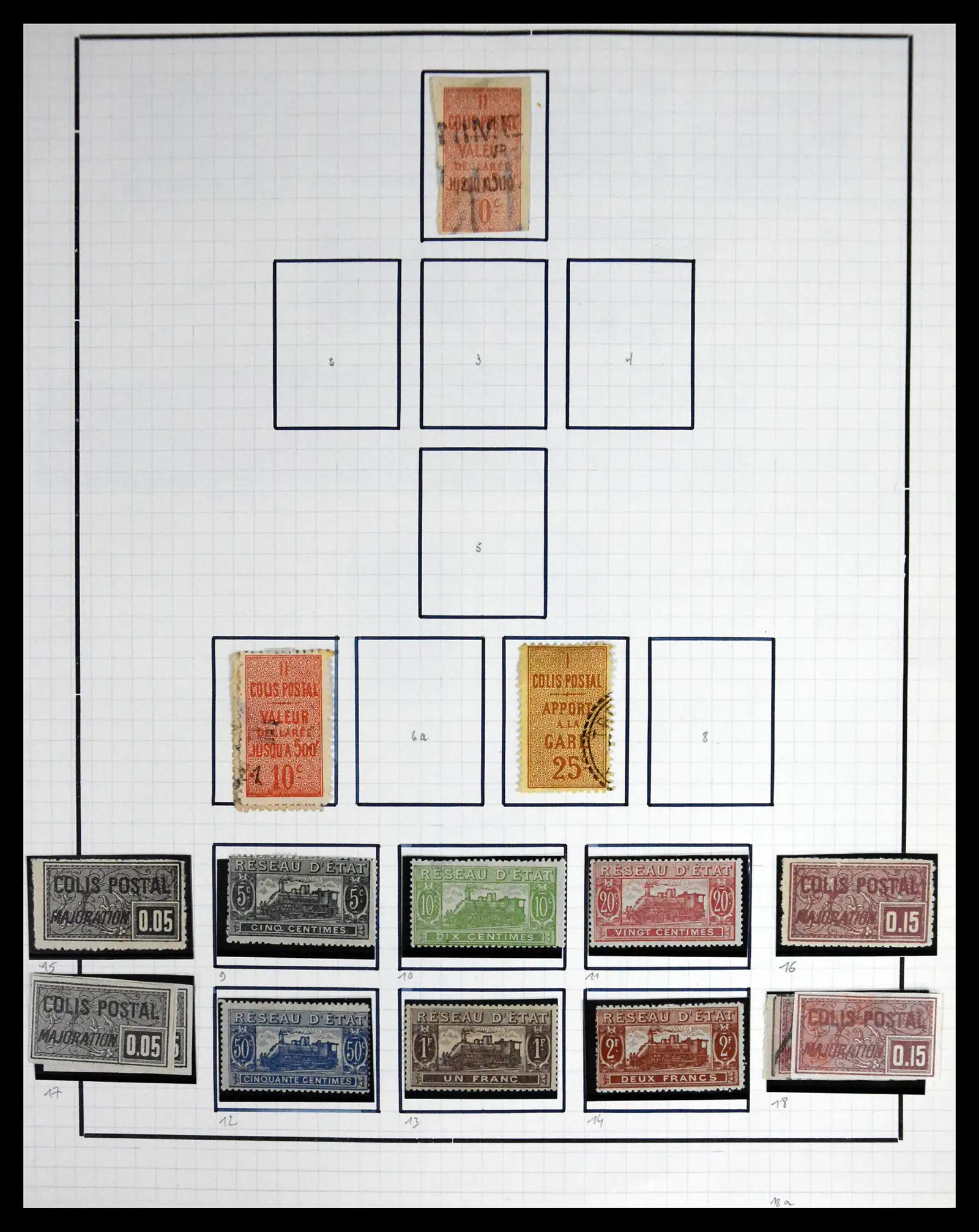 41593 0001 41593 France parcel post 1893-1948. - Image 1