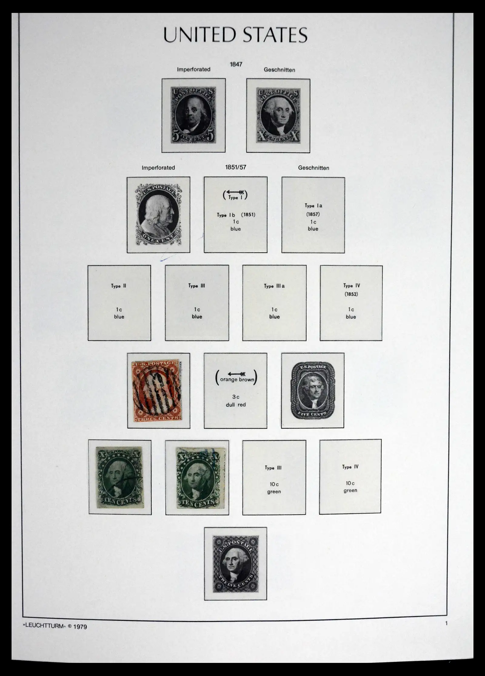 41615 0001 41615 USA 1857-1964. - Image 1