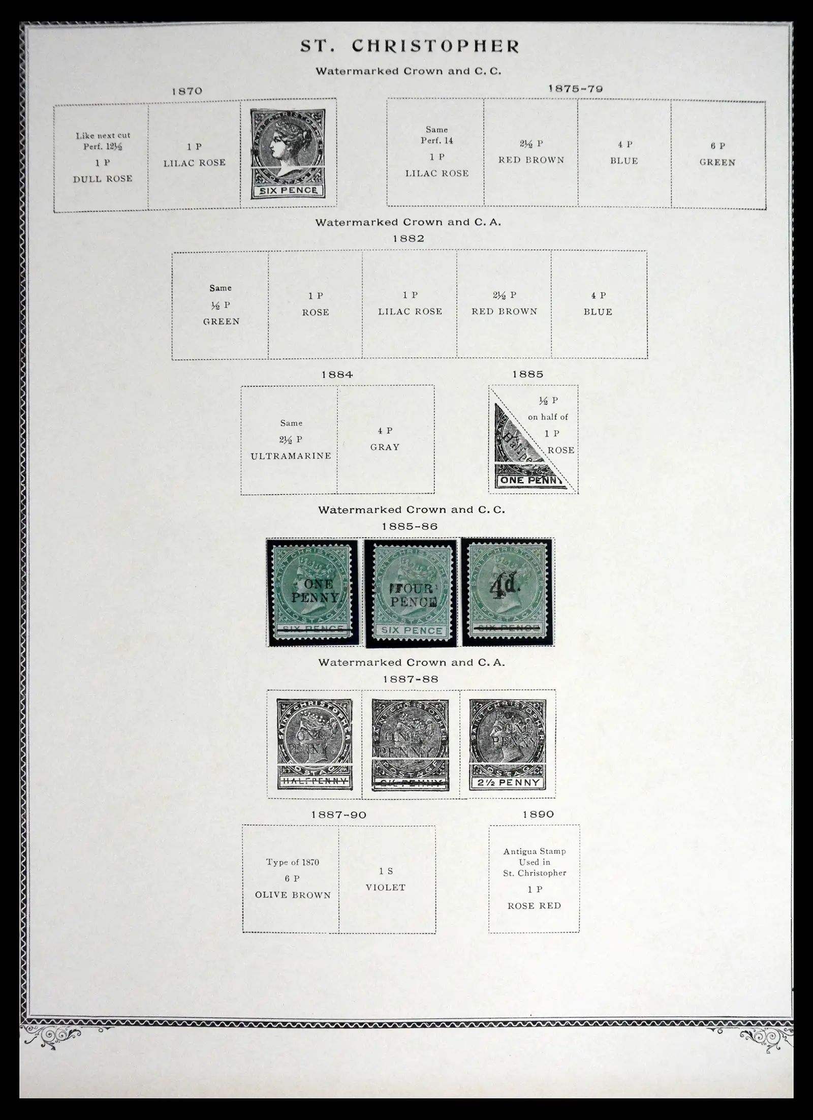 41651 0001 41651 St. Kitts-Nevis 1903-1974. - Image 1