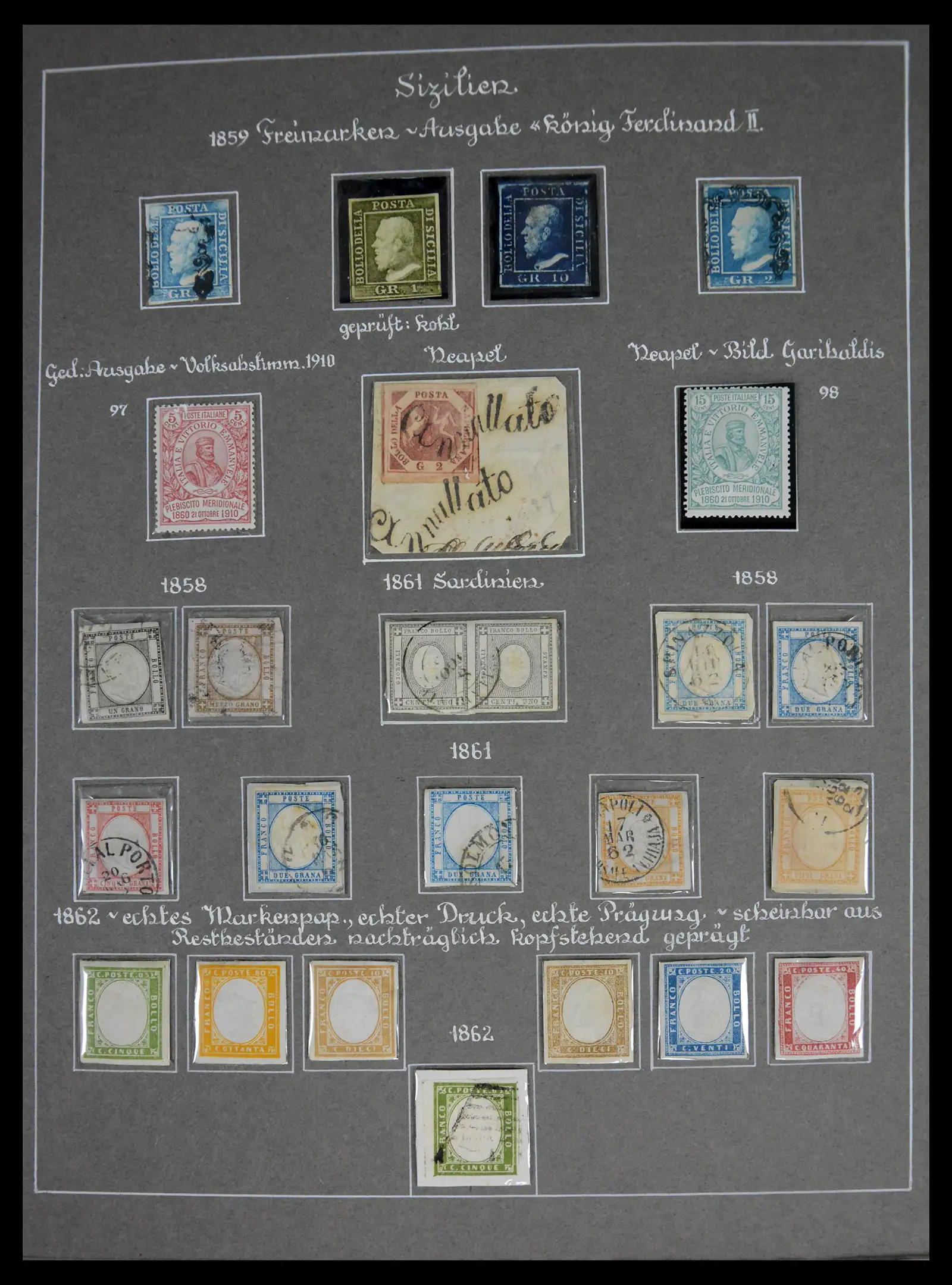 41778 0001 41778 Italy 1859-1975. - Image 1