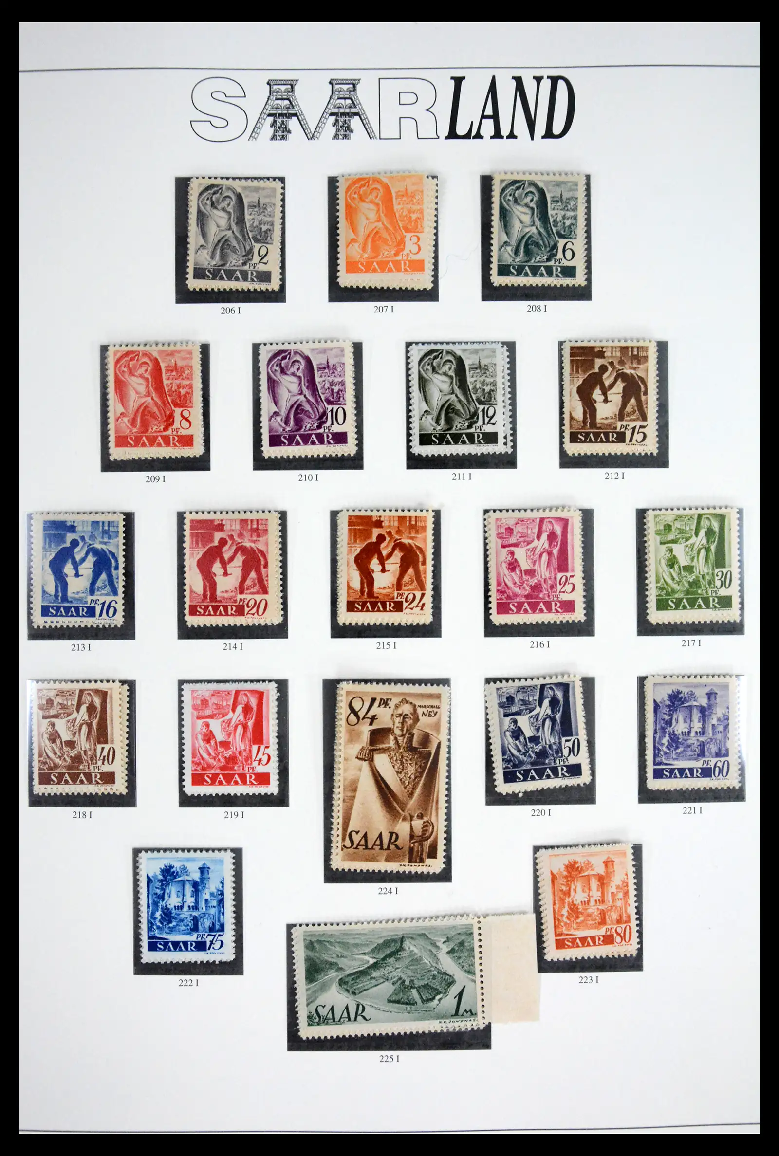 41794 0001 41794 Saar complete 1947-1959. - Image 1