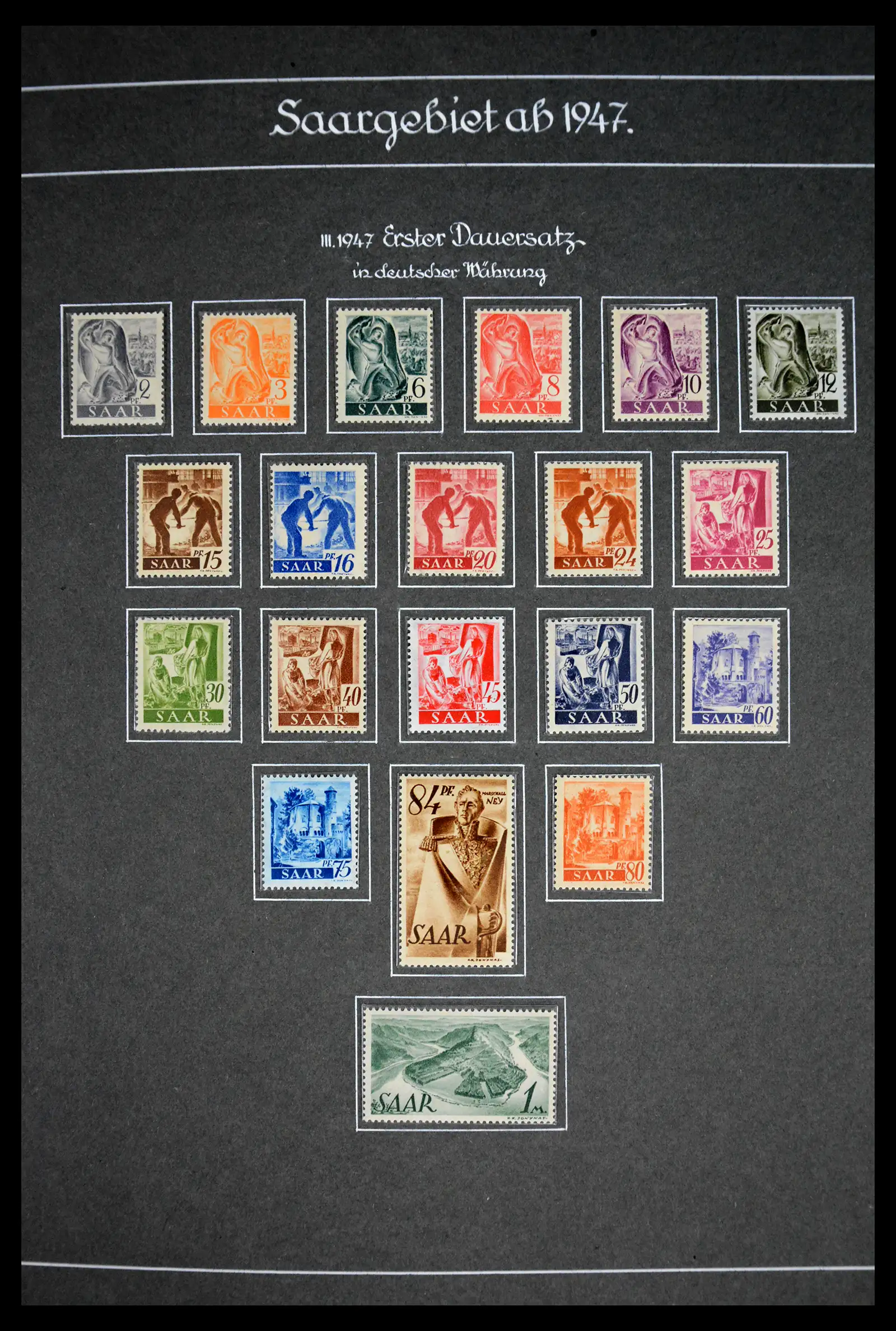 41799 0001 41799 Saar overcomplete supercollection 1947-1959. - Image 1