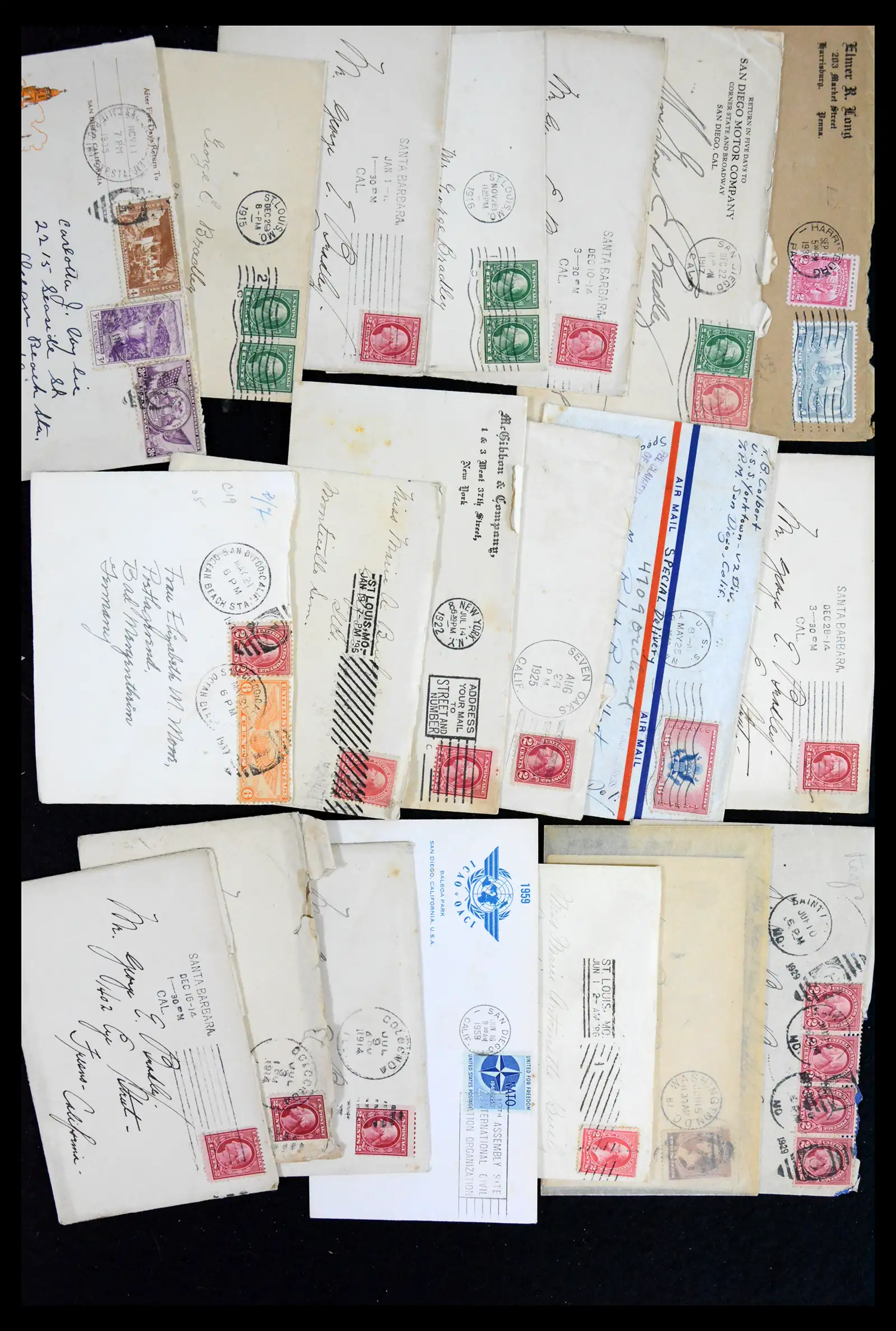 41934 0001 41934 USA covers 1870-1950. - Image 1