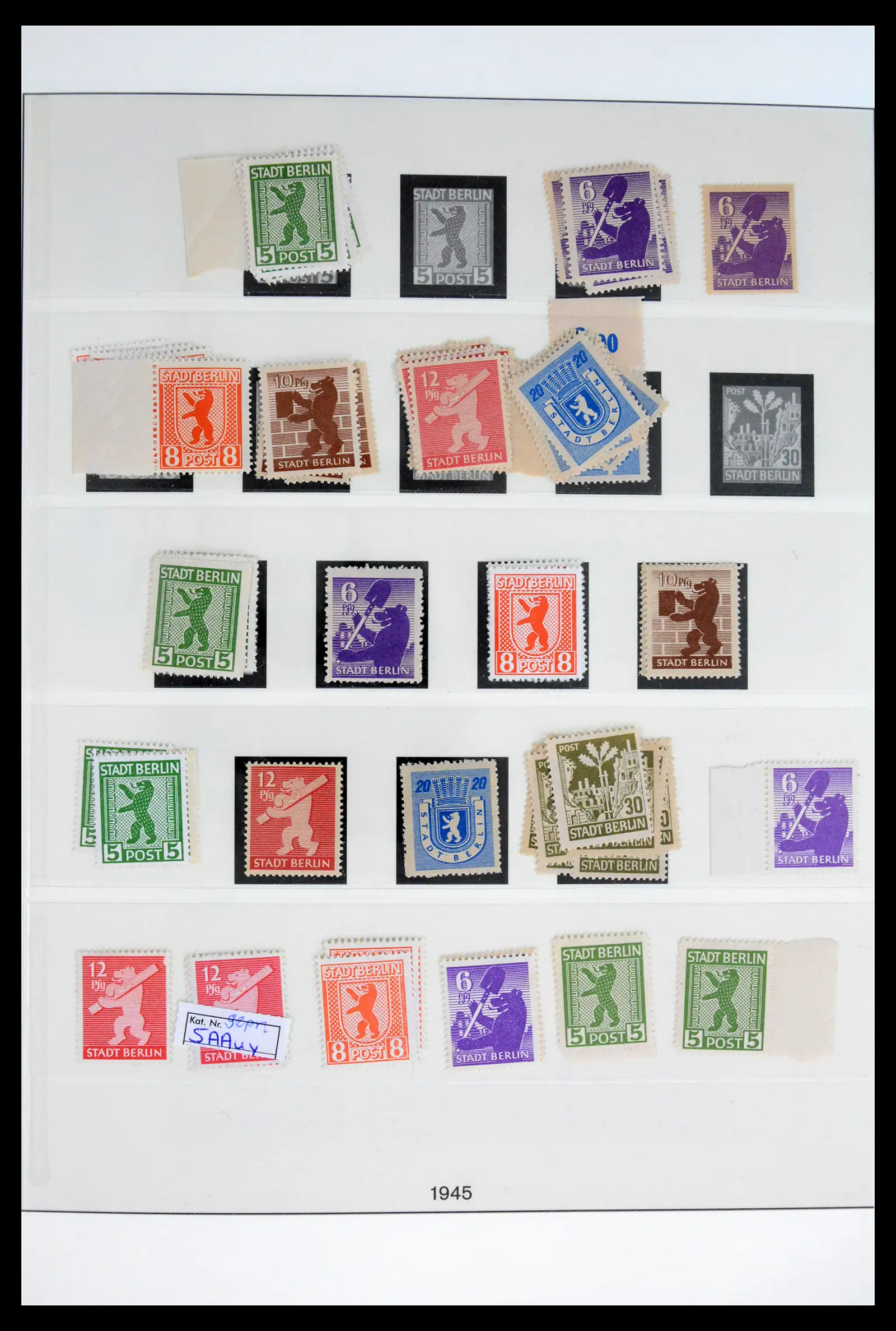 41969 0001 41969 Germany Sovjet Zone specialised 1945-1949. - Image 1