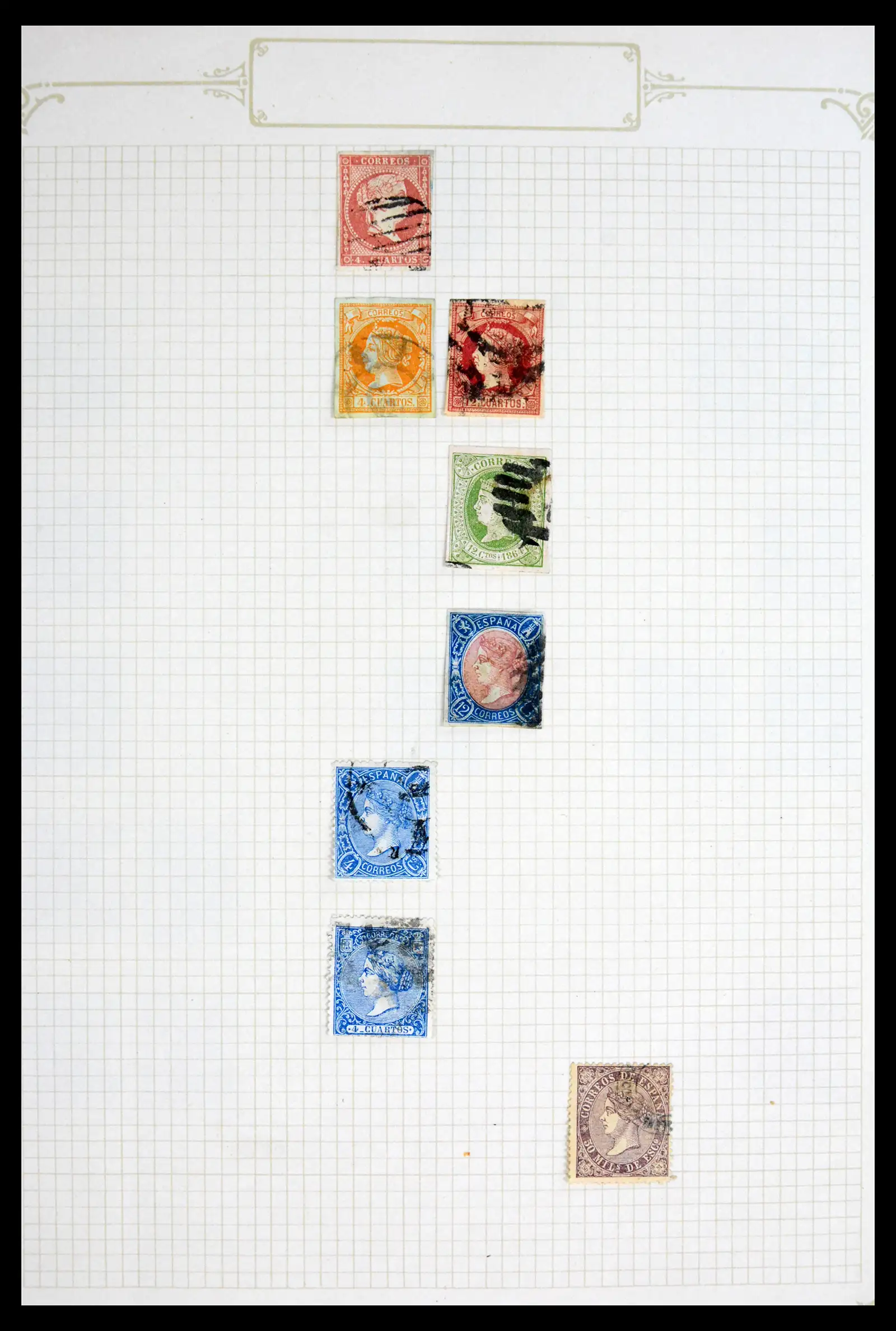 42072 0001 42072 Spain and colonies 1870-1960. - Image 1