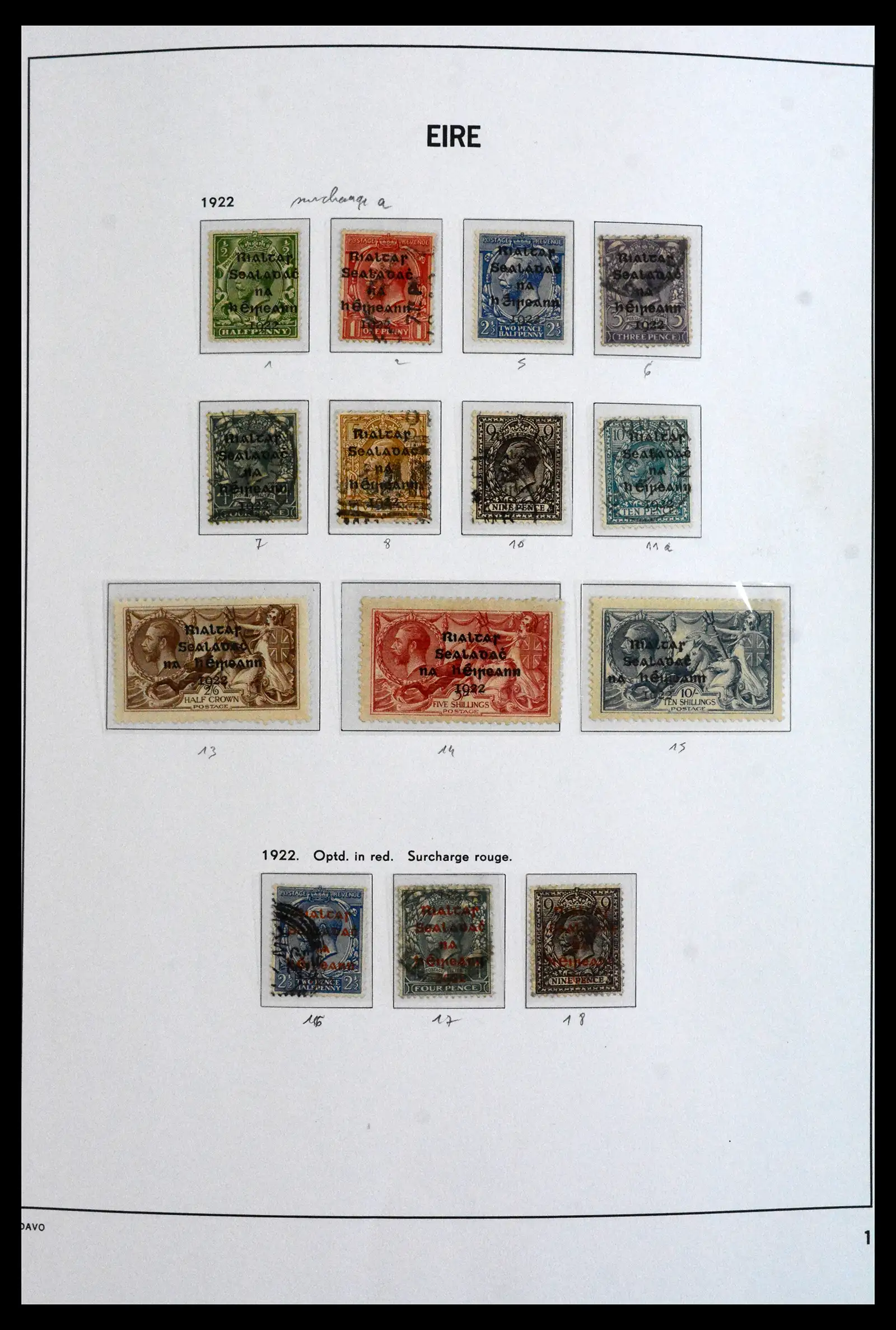42041 0001 42041 Ireland complete 1922-2007. - Image 1