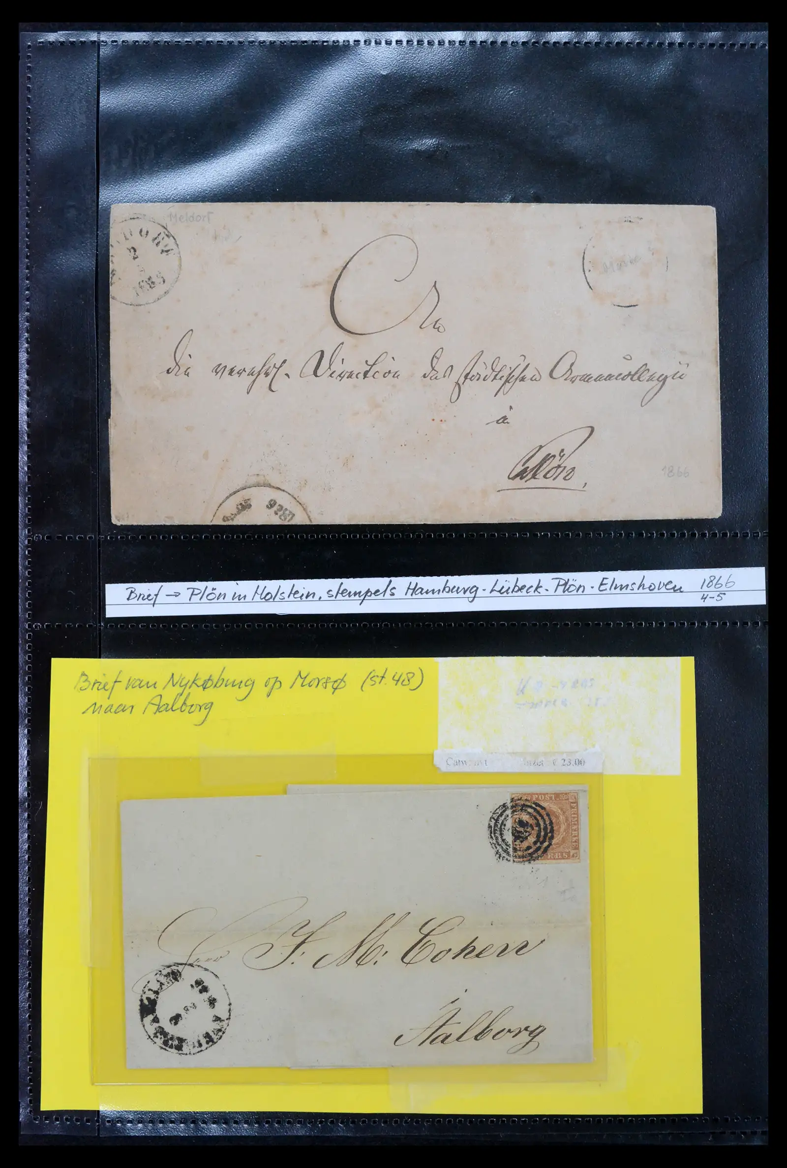 42054 0001 42054 Scandinavia covers 1865-1950. - Image 1