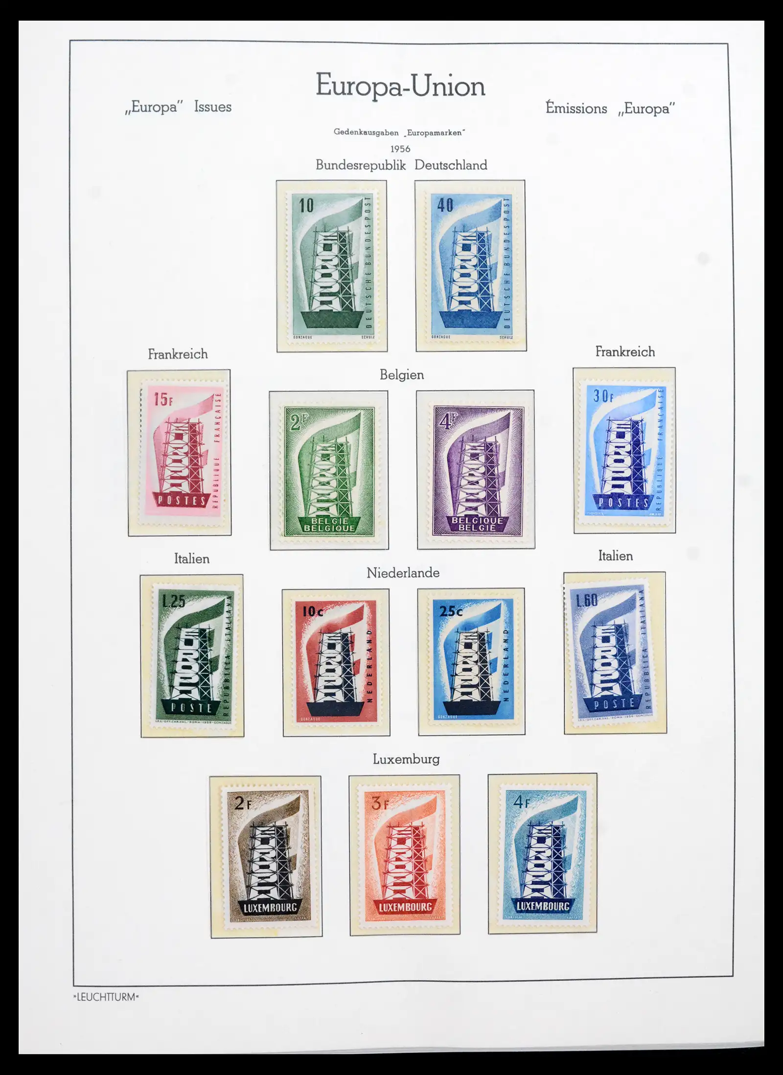 41749 0001 41749 Europa Cept complete 1956-2012. - Image 1