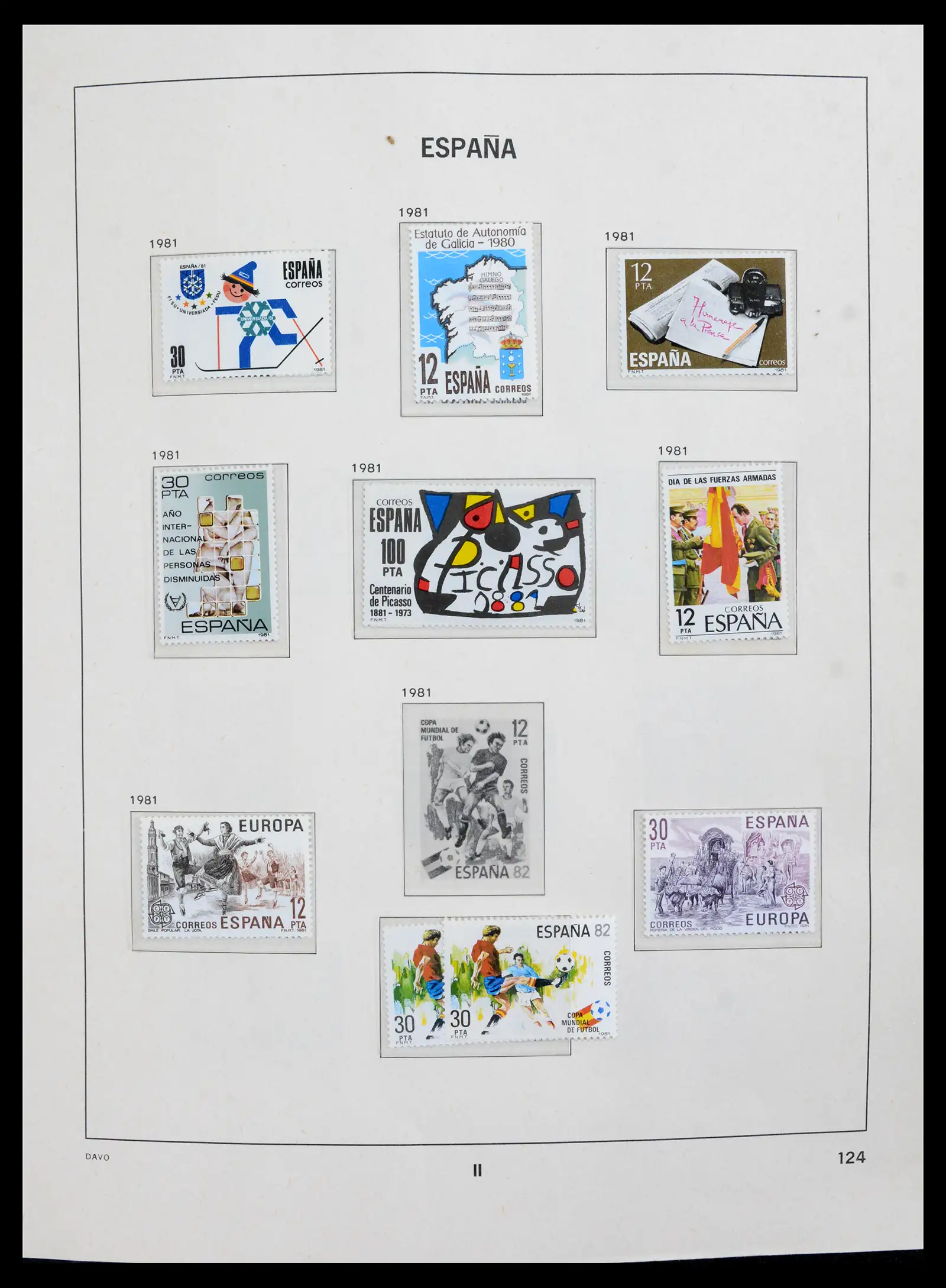 42021 0001 42021 Spain complete 1981-2003. - Image 1