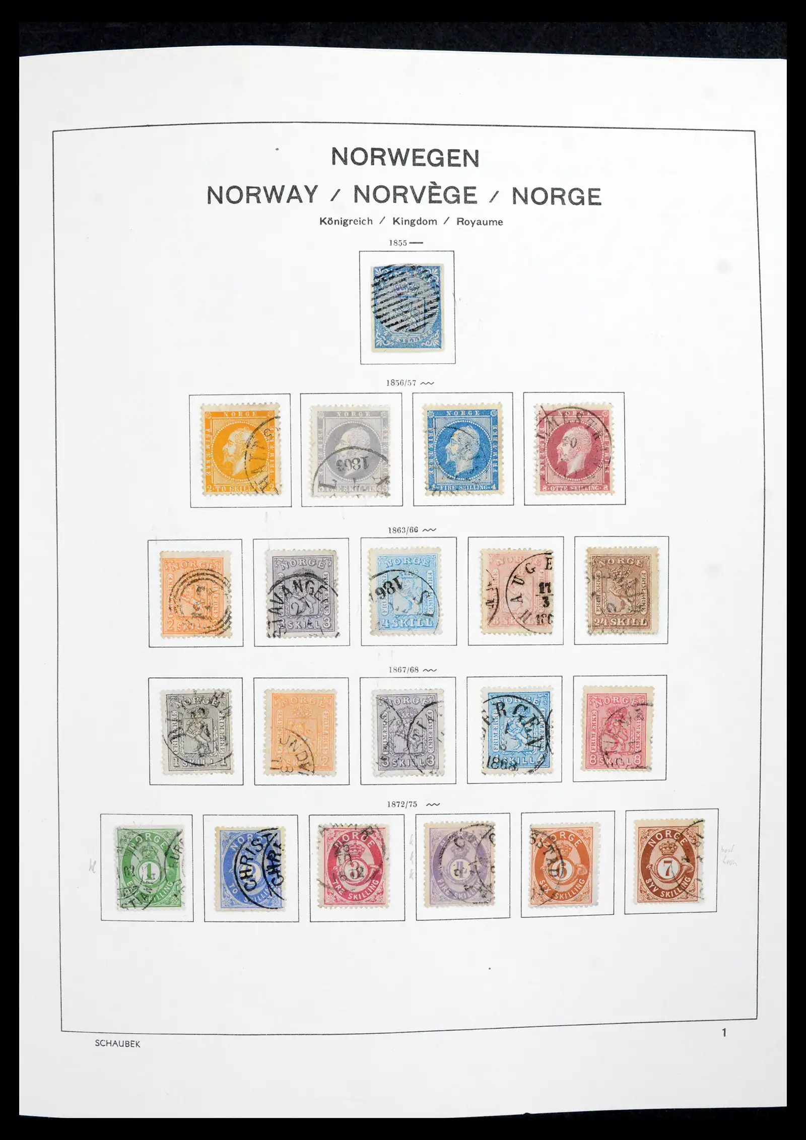 42052 0001 42052 Norway 1855-2000. - Image 1