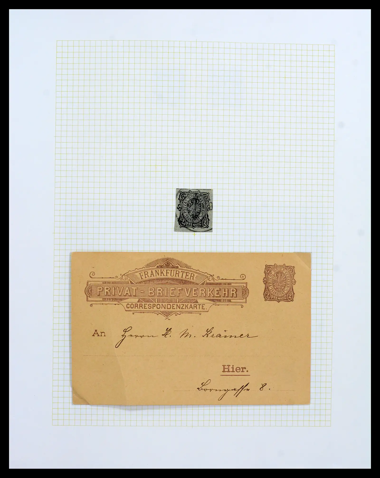 42107 0001 42107 Germany local post 1885-1900. - Image 1
