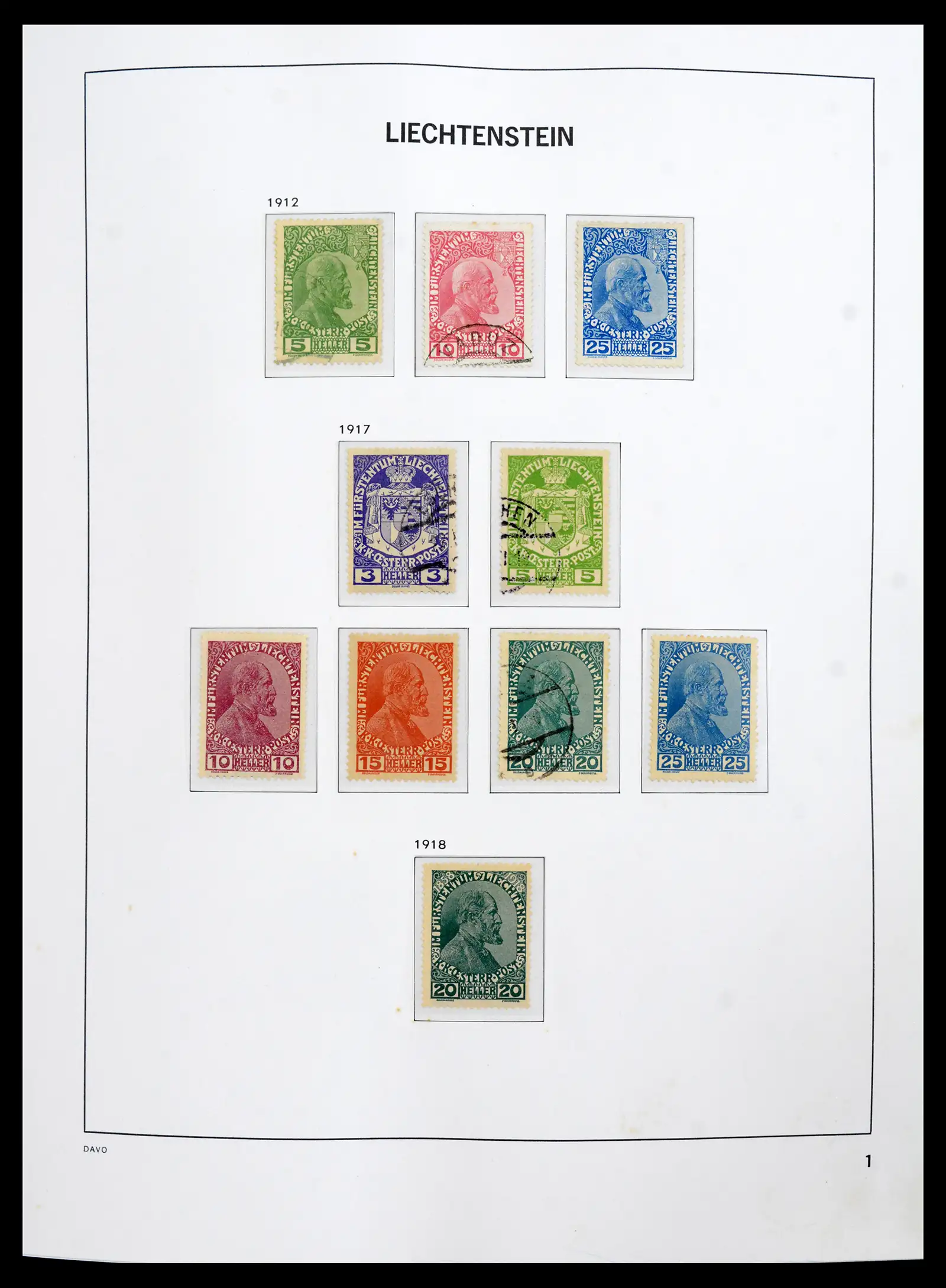 42139 0001 42139 Liechtenstein 1912-2010. - Image 1