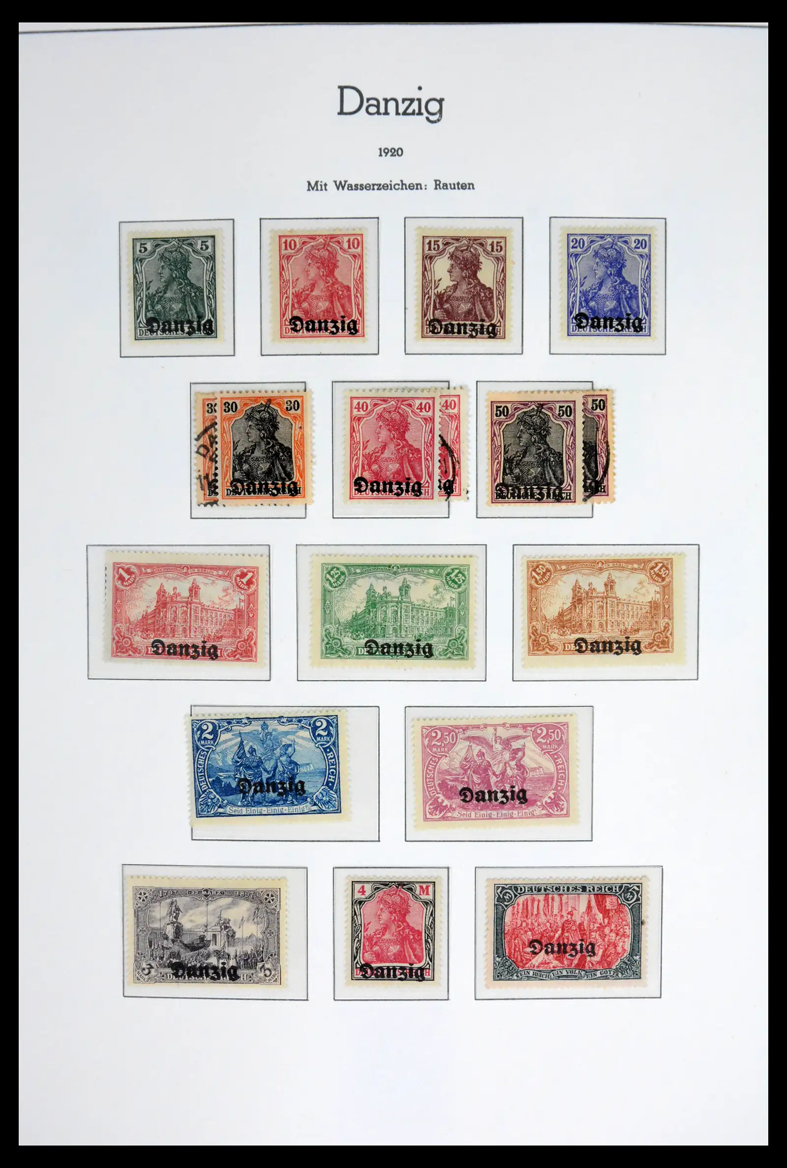 42033 0001 42033 German territories 1920-1939. - Image 1