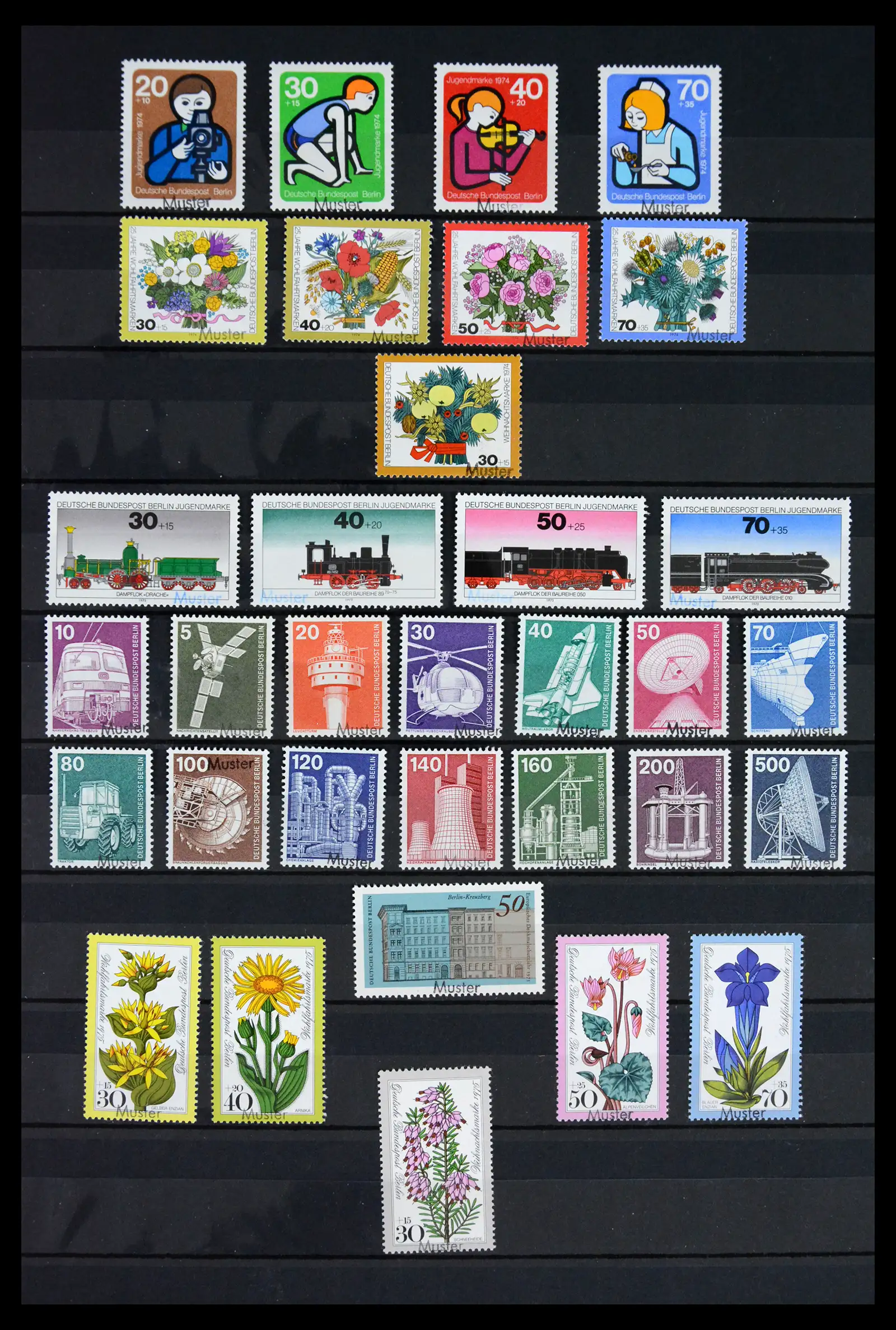 42208 0001 42208 Bund/Berlin specimen 1974-1998. - Image 1